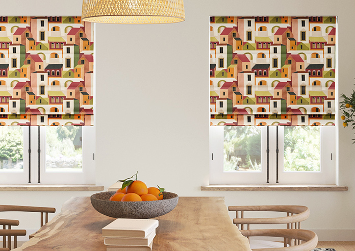 Santiago, Rumba - Motorised Roman Blind - Image 3